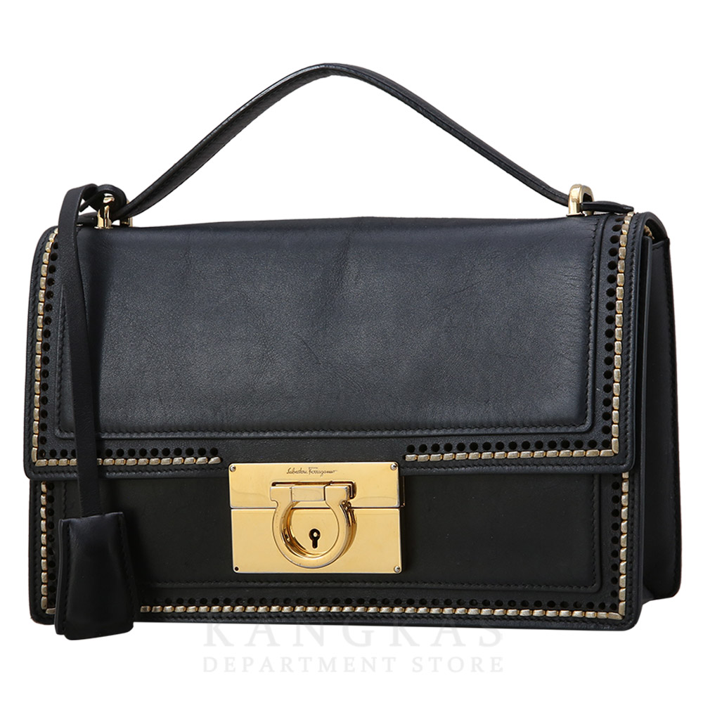 FERRAGAMO(USED)페레가모 간치니 숄더백